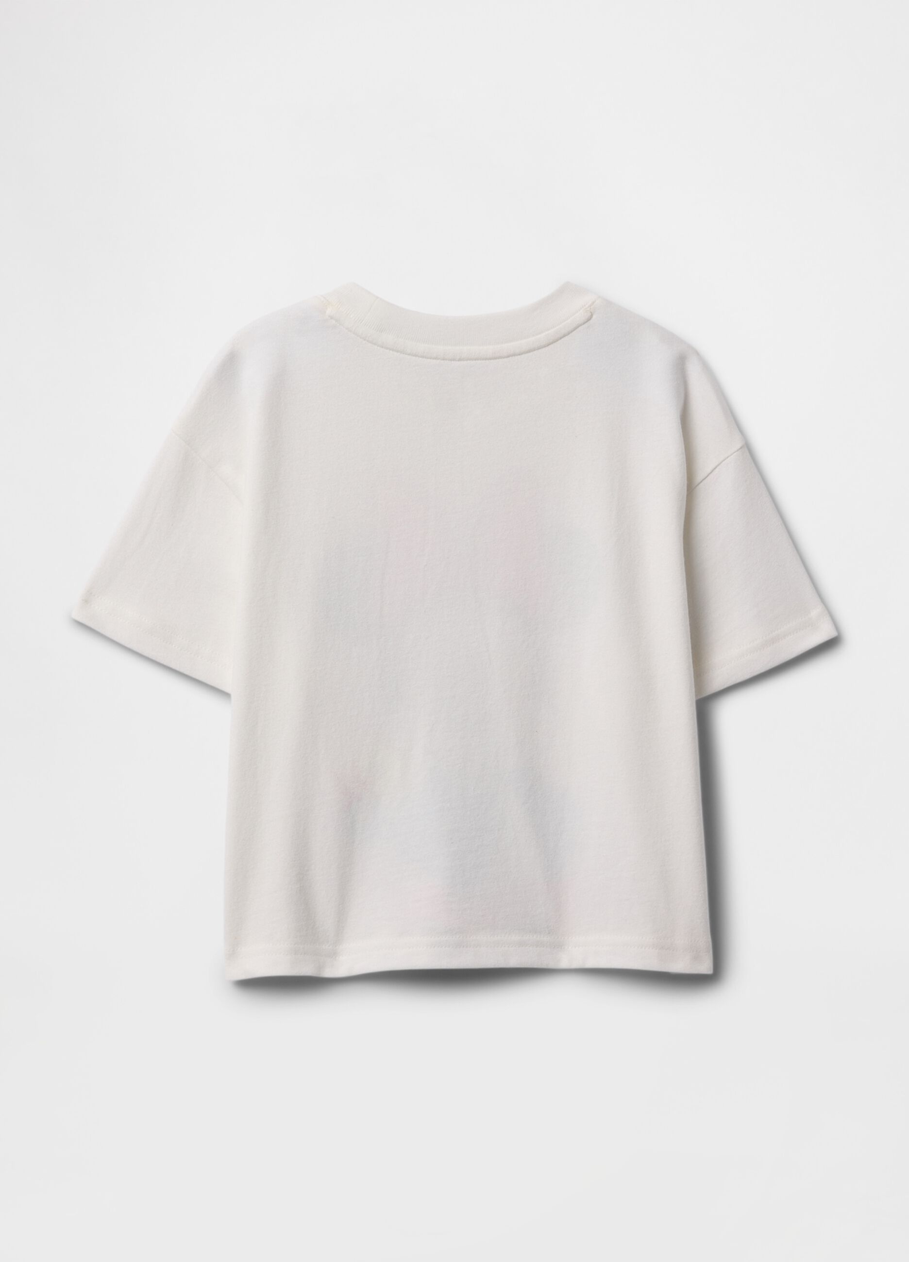 Boxy-fit T-shirt with Minnie Mouse print