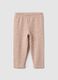Slim fit multicolour stretchy cotton leggings for girls_0