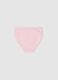 Girls Pink Stretch Cotton Regular Fit Knickers with Unicorn_1
