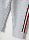 Grey pure cotton jogger trousers for baby regular fit_3