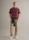 Multicolour striped pure cotton relaxed fit T-shirt_1