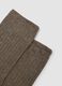 Brown long viscose blend socks_1