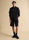 Breathable black 2-way stretch shorts_0