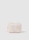 White toiletry bag with zip and floral design_0