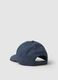 Blue Pure Cotton Regular Fit Baseball Cap_1