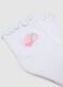 Three-pack of short elasticated cotton socks in multicolour for babies_1