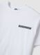 White regular fit pure cotton T-shirt with Super Mario print_5