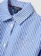Girls' regular fit multicolour striped cotton shirt_2