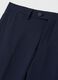 Slim-fit trousers with micro weave_5