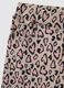Slim fit leopard print cotton stretch treggings for girls_2