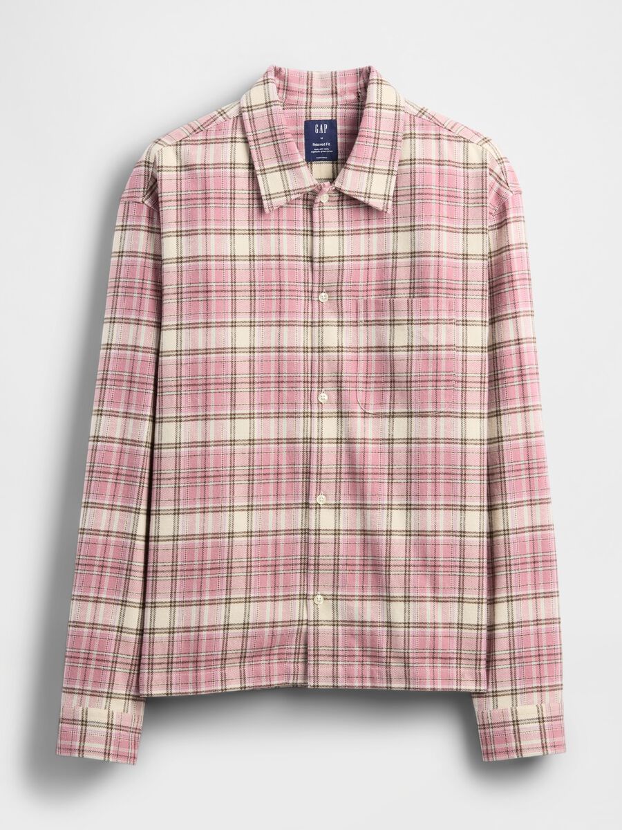 Long-sleeve pink cotton shirt_3