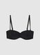 Black Balconette Bra with Removable Padding_4