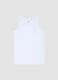White Supima cotton vest top, regular fit_4