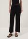 Black viscose-blend culotte trousers_2