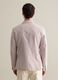 White and brown slim-fit blazer in striped seersucker_3