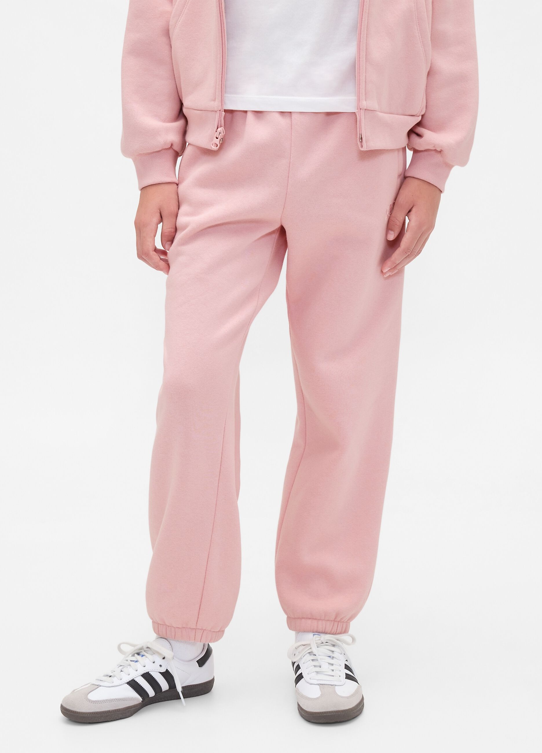 Active Pink Cotton Blend Trousers
