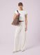 Cropped T-shirt with exposed seams ALTAVIA STUDIO_1