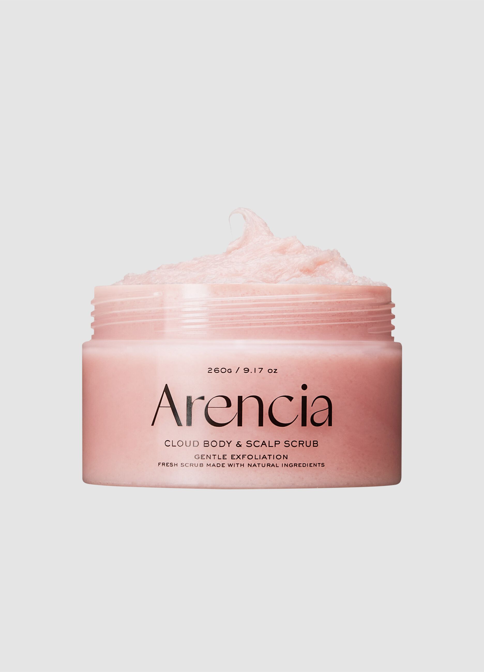 Gentle scrub with lavender and pear for body and scalp - Korean Skincare
