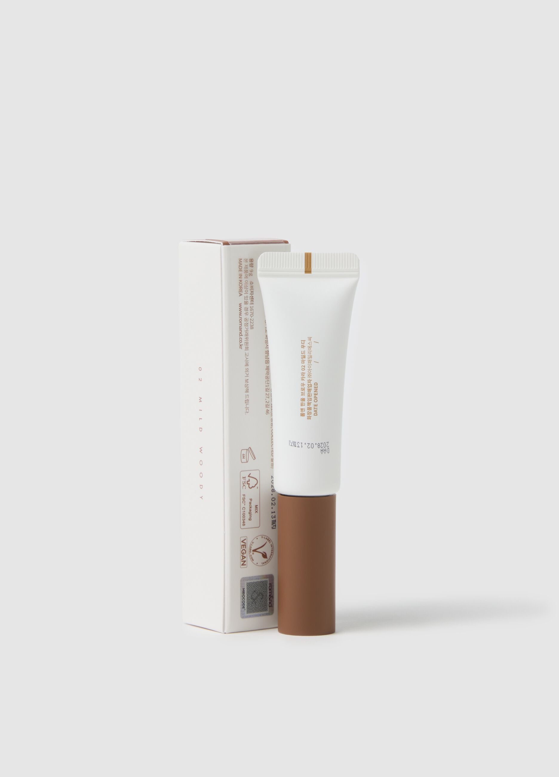 ROM&ND HAN ALL BROW CARA 02 MILD WOODY EYEBROW GEL - Korean make-up