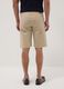 Beige stretch-cotton Bermuda shorts, regular fit_2