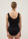 Black tank top deep V regular fit_2