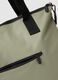 Green tote bag with multiple compartments and adjustable shoulder strap_2