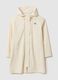 Beige Waterproof Jacket with Hood Regular Fit_4