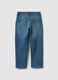 Kids' Straight Blue Stretch Denim Jeans_1
