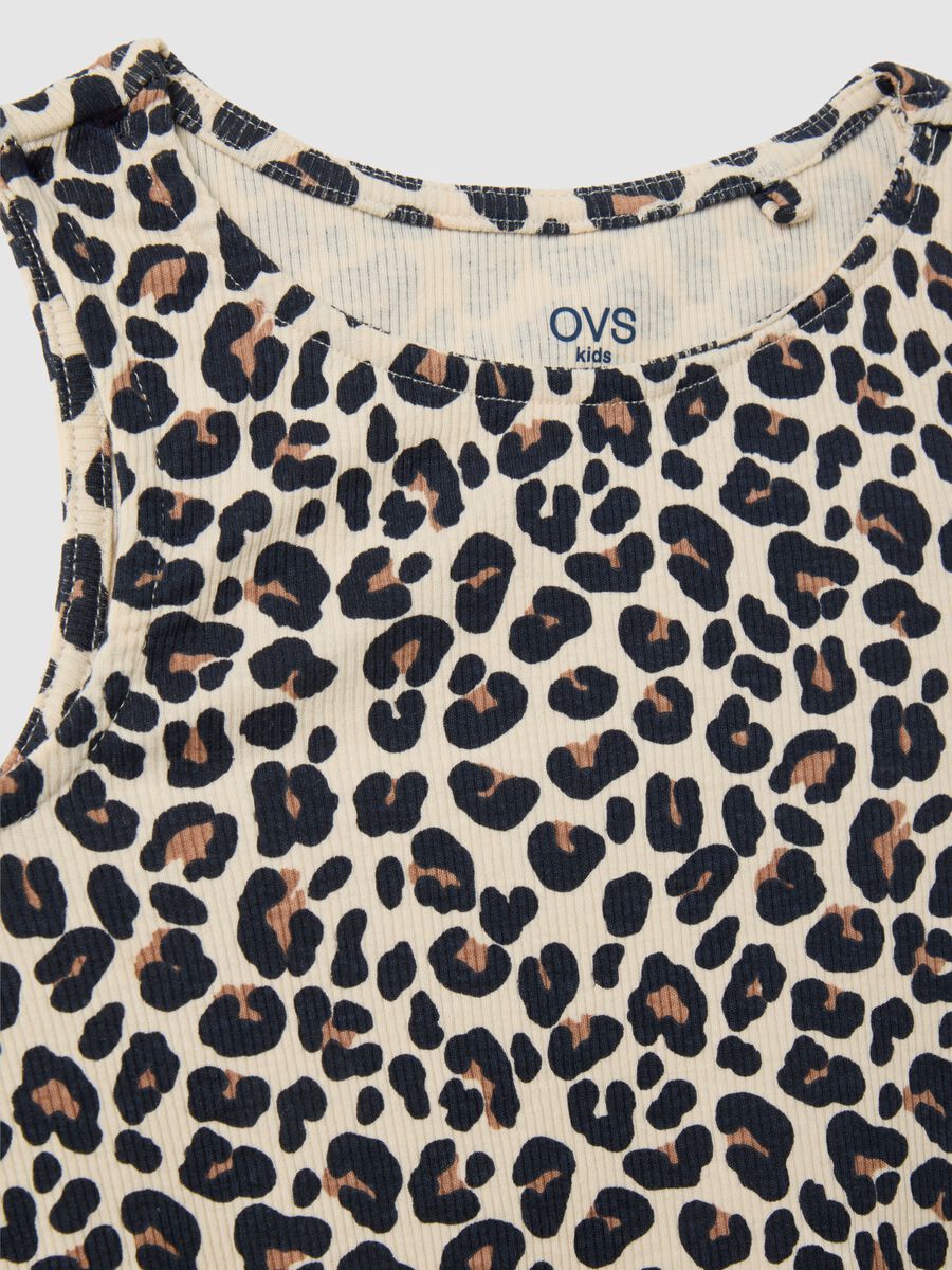 Girls' multicolour cotton regular fit top_3