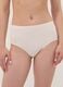 Pink high-waisted Brazilian briefs in stretch fabric with a shaping effect_1