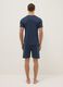 Short pyjamas in pure blue cotton regular fit with print_2