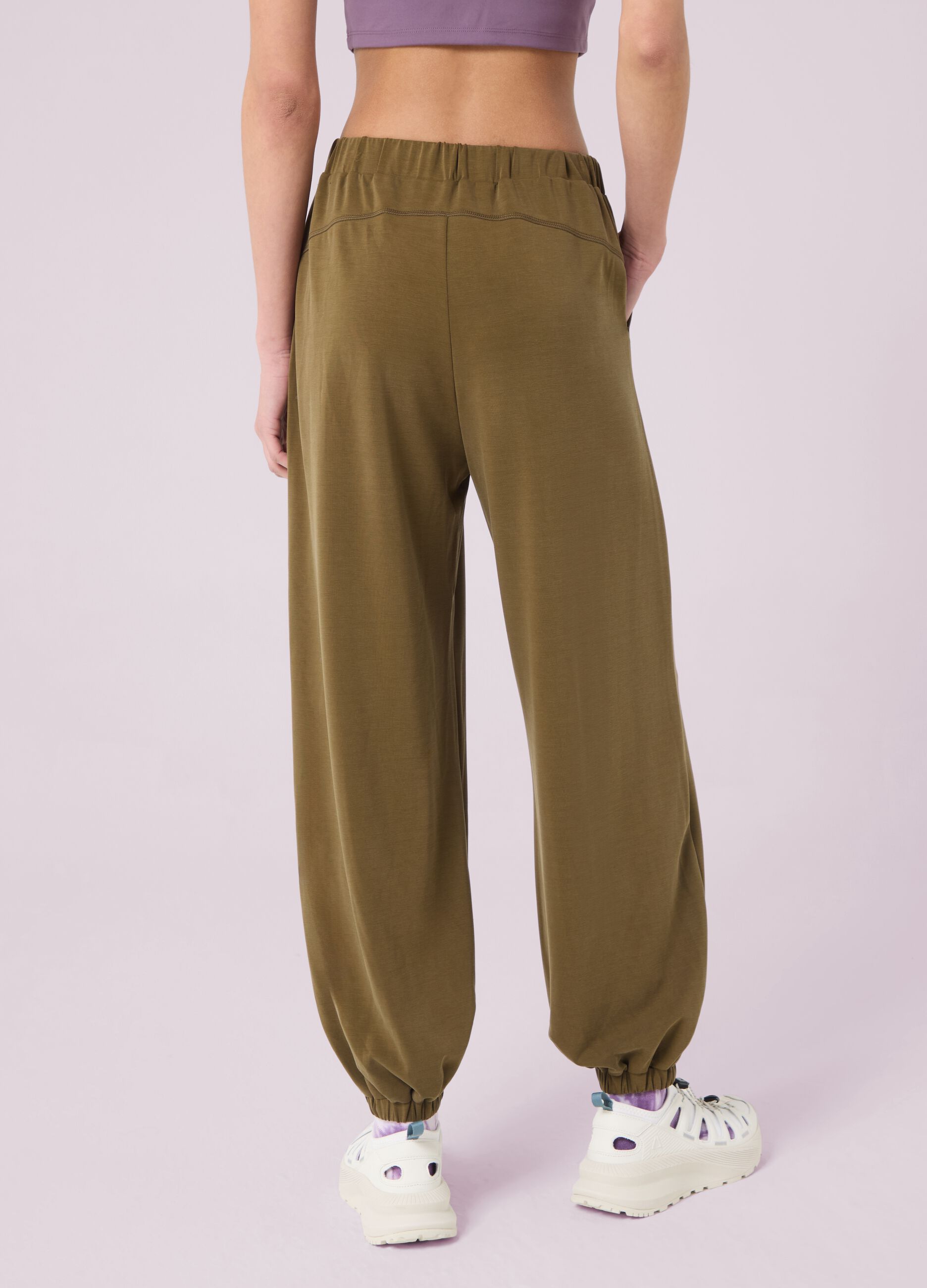Jogger Pants with Elastic Waistband by ALTAVIA STUDIO