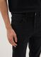Black Super Skinny Cotton Blend Jeans_3
