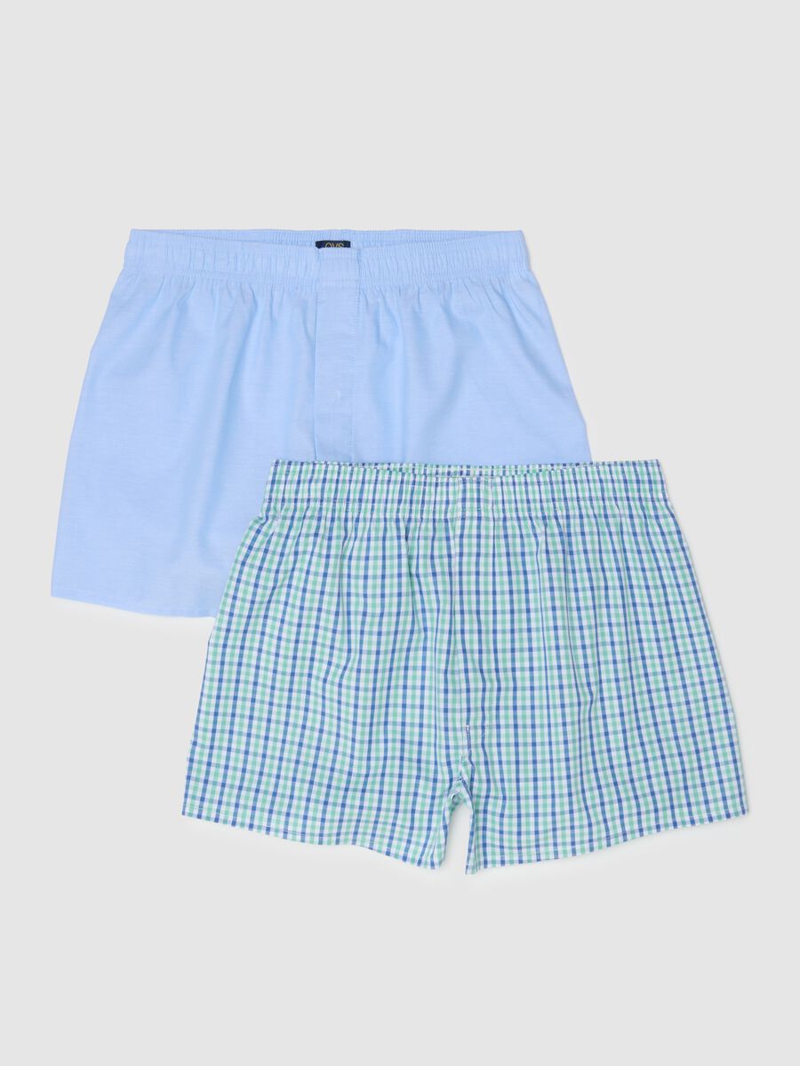 Bipack boxer in puro cotone organico multicolor regular fit_4