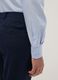 Multicolour striped slim fit shirt with French collar_3