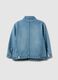 Child's regular fit blue denim pure cotton jacket_4