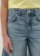 Girls' Regular Fit Blue Denim Cotton Shorts_2