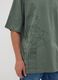Green pure cotton T-shirt with Naruto print_2