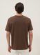 Brown pure cotton relaxed-fit T-shirt_3