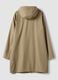 Impermeabile beige regular fit con zip_2
