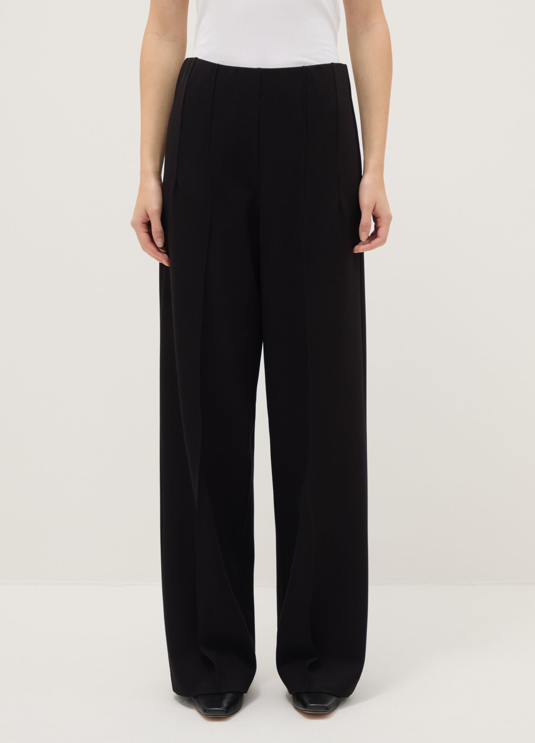 Black Flare Fit Leggings