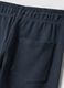 Children's Regular Fit Blue Cotton Jogger Trousers_3