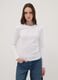 White long-sleeved pure cotton T-shirt_2