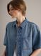 Light Blue Pure Cotton Denim Shirt_0