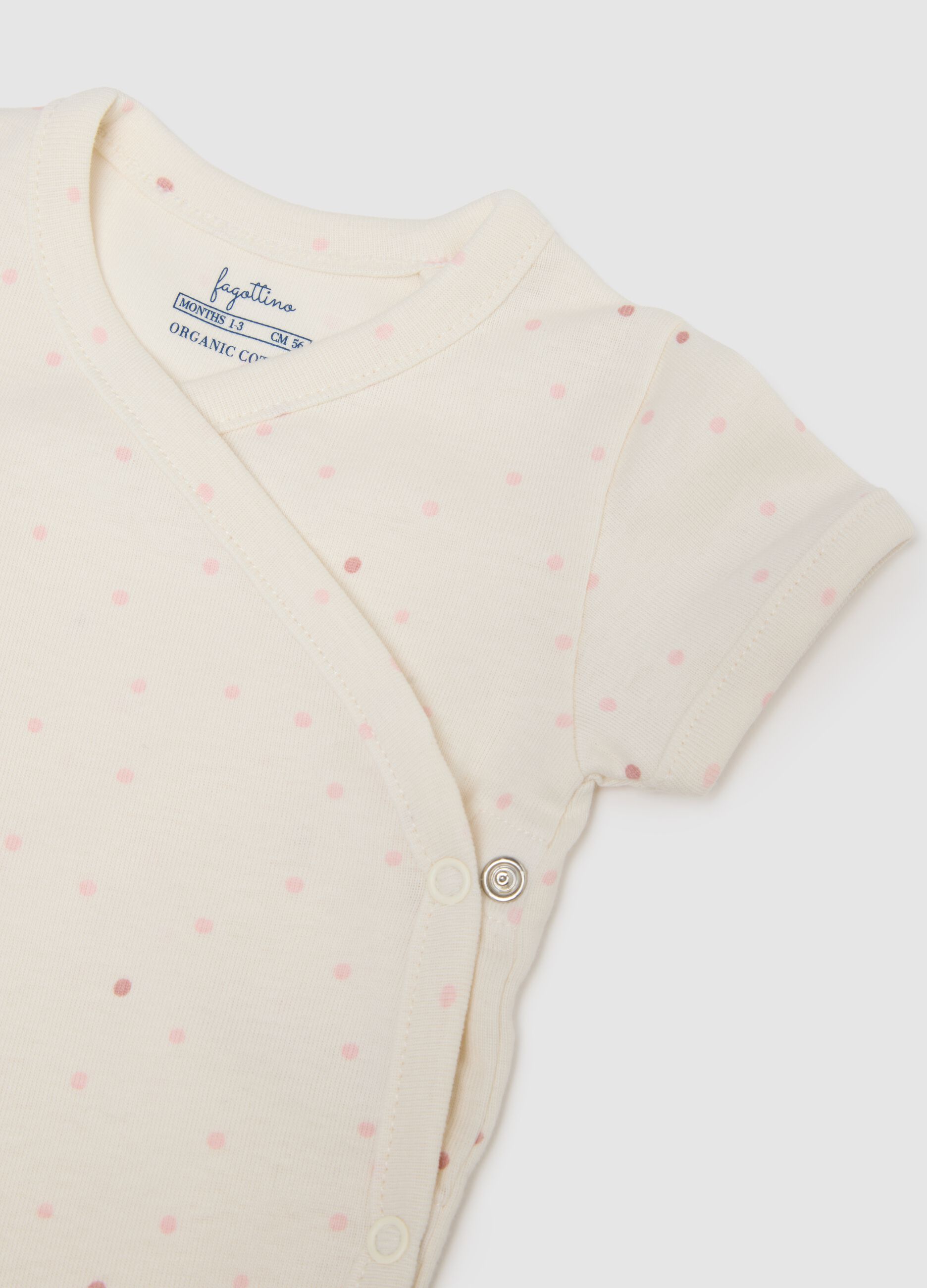 Twin pack newborn white pure cotton bodysuits