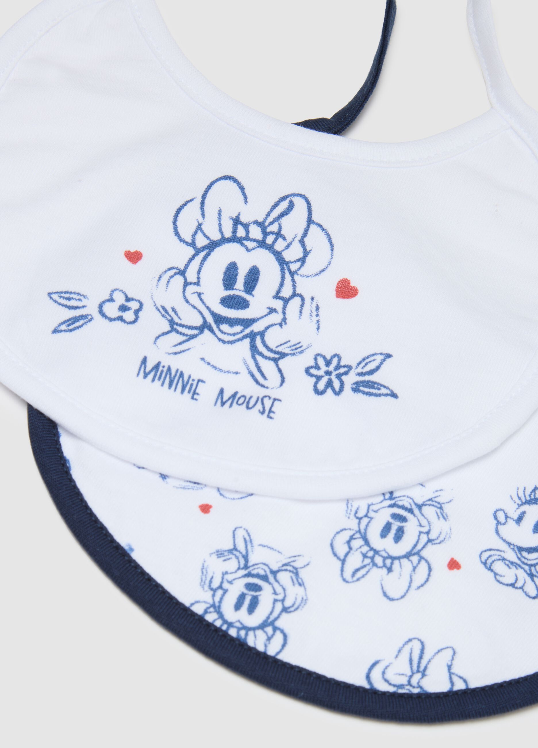 Multicolour pure cotton bib pack for babies with Disney embroidery