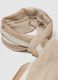 Lightweight scarf in pure cotton with multicolour stripes and fringes_1