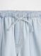 Wide-leg trousers in pure cotton_4
