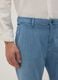 Light Blue Stretch Denim Jeans, Regular Fit_3