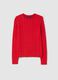 Ribbed pullover with cable-knit design_4